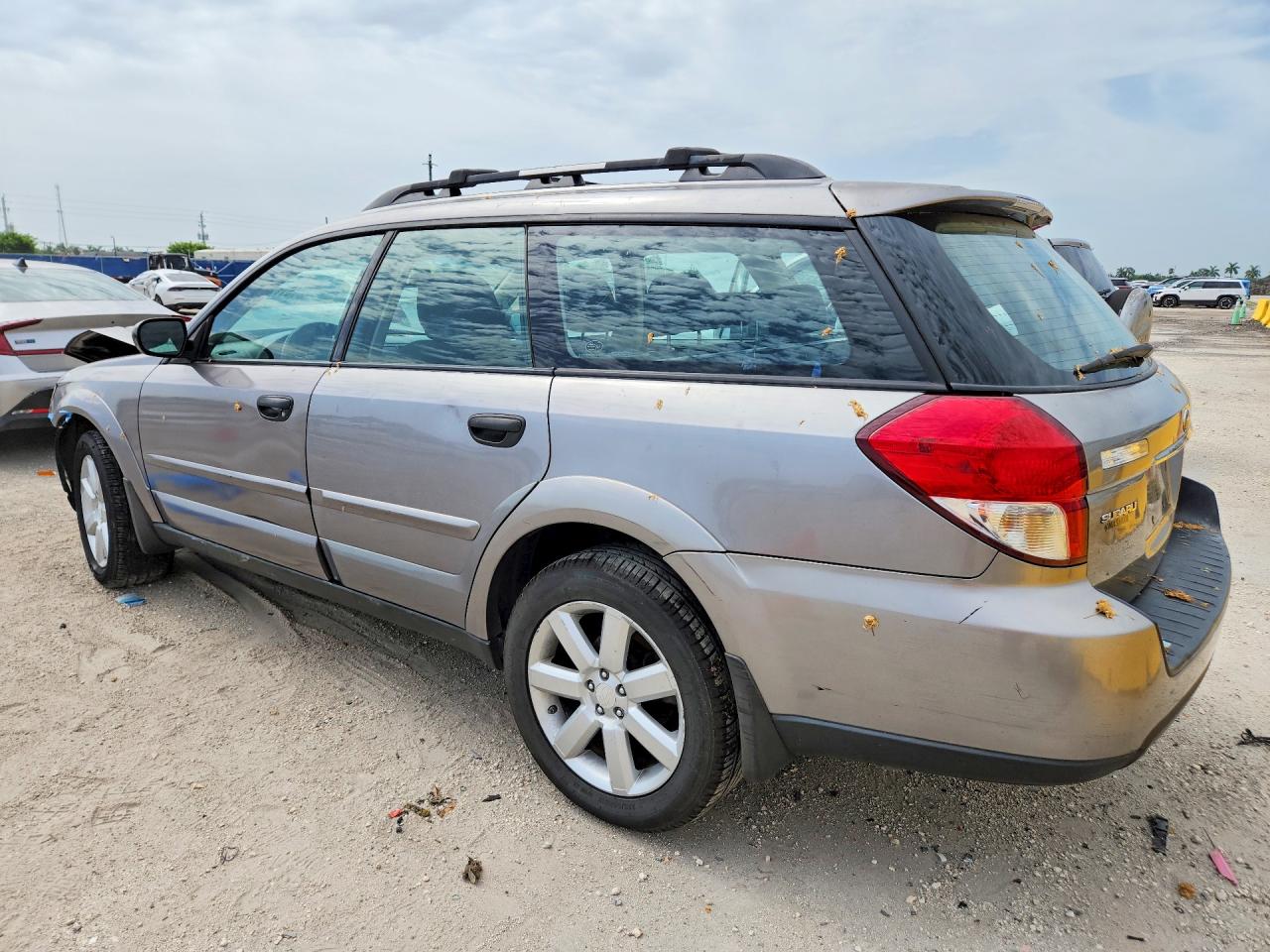 2008 Subaru Outback 2.5i Gray vin: 4S4BP61C187366290