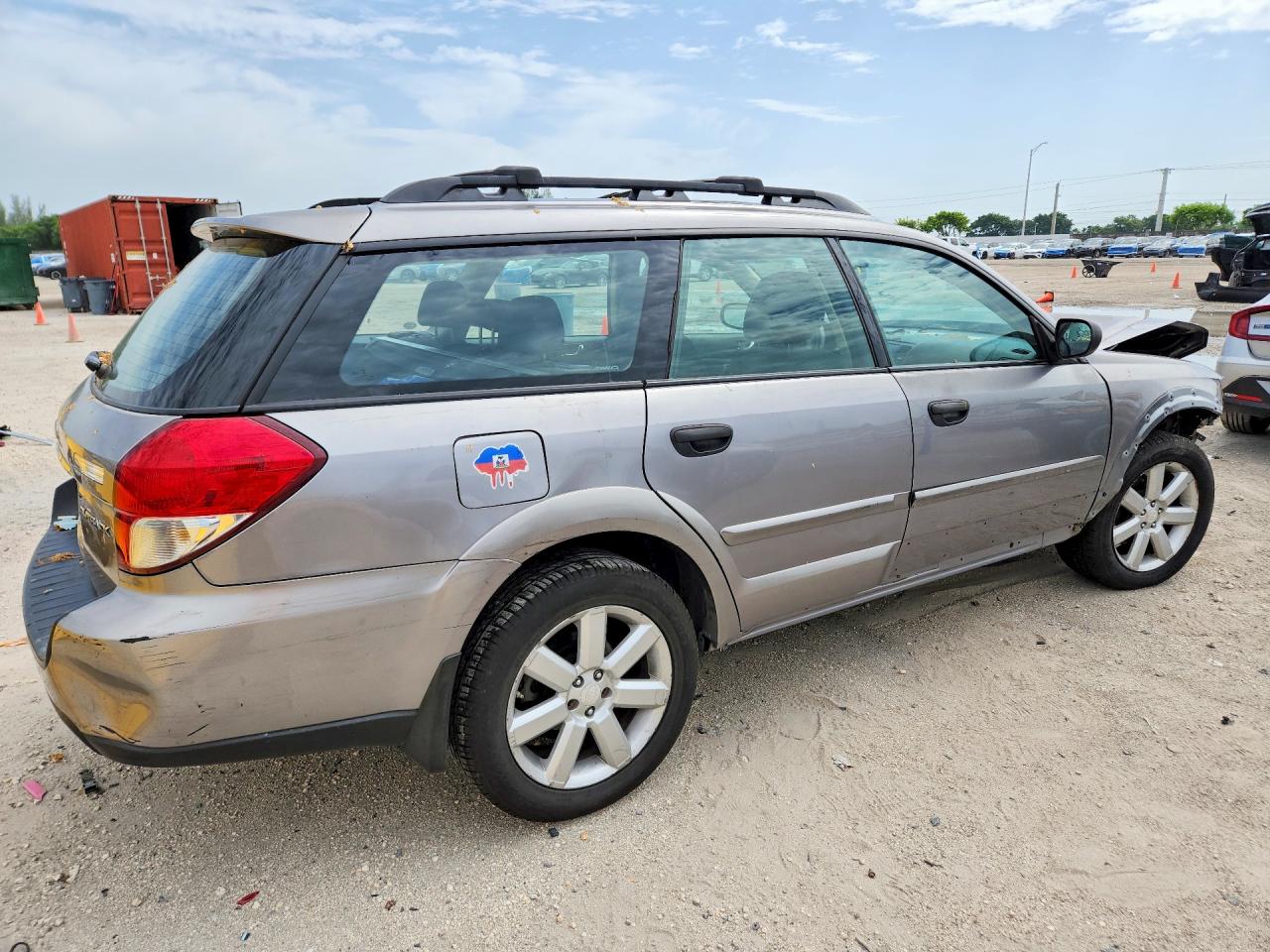 2008 Subaru Outback 2.5i Gray vin: 4S4BP61C187366290