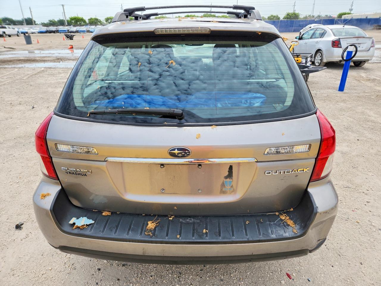 2008 Subaru Outback 2.5i Gray vin: 4S4BP61C187366290