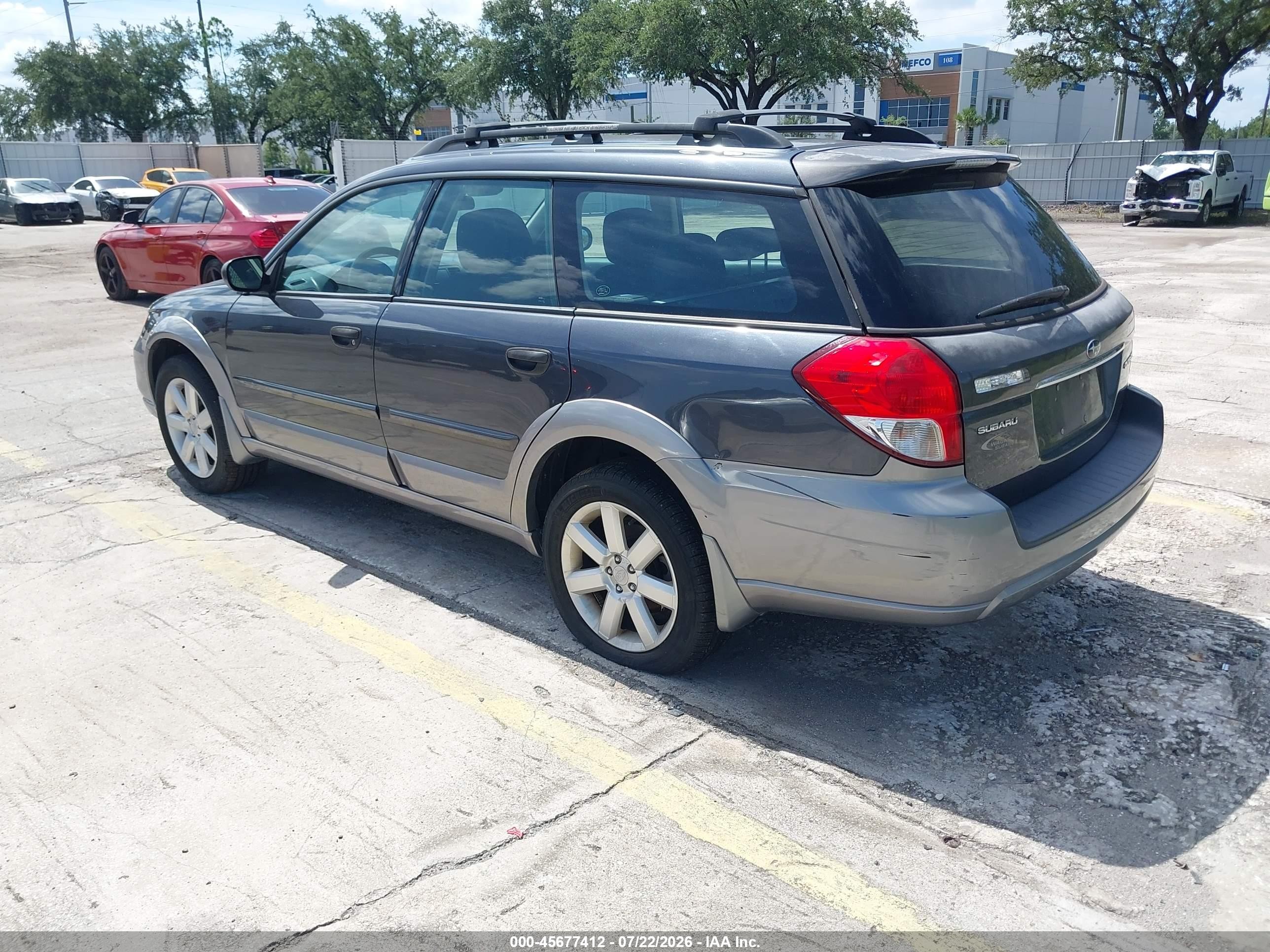 2009 Subaru Outback 2.5i Gray vin: 4S4BP61C197317902