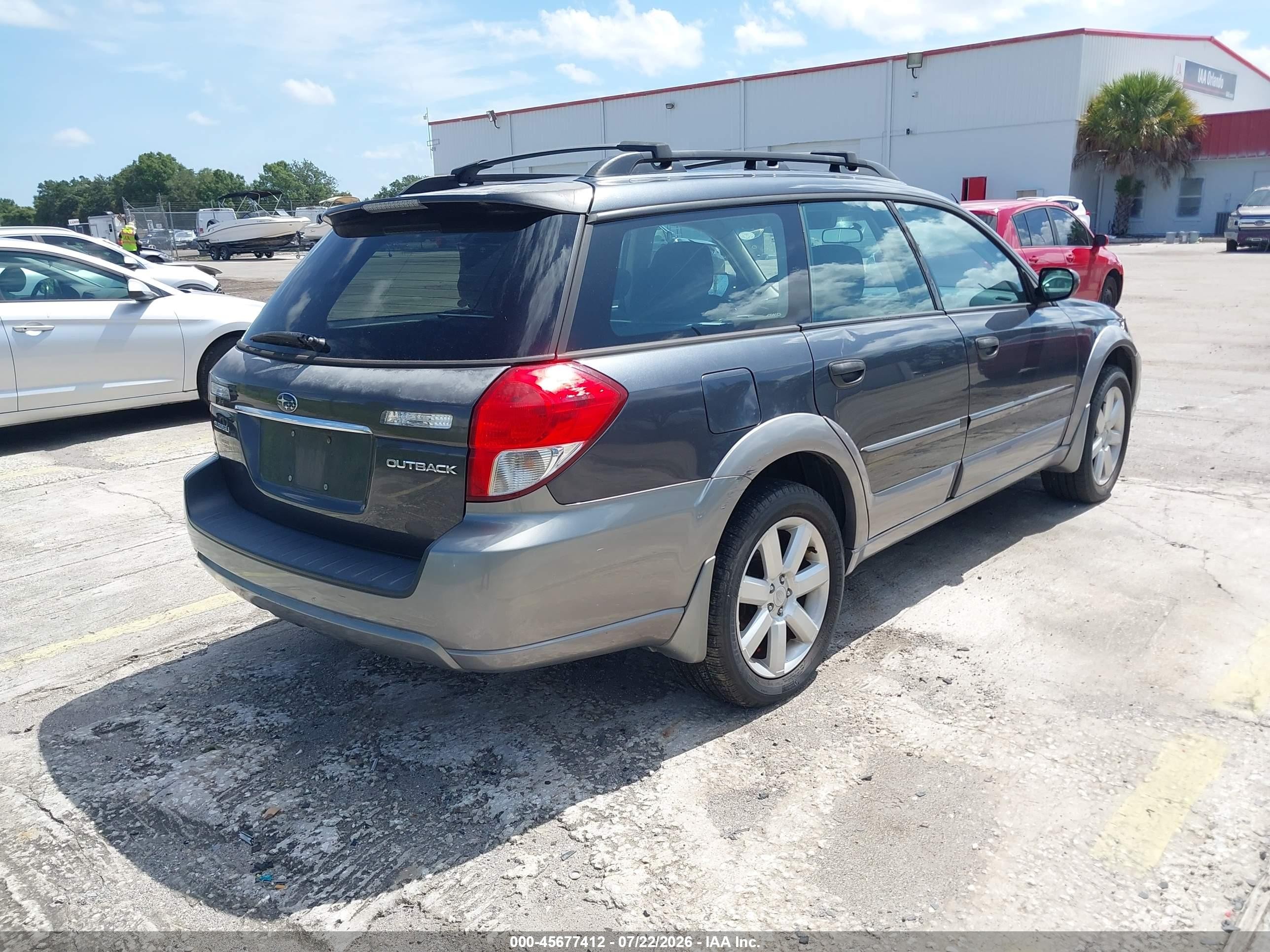 2009 Subaru Outback 2.5i Gray vin: 4S4BP61C197317902