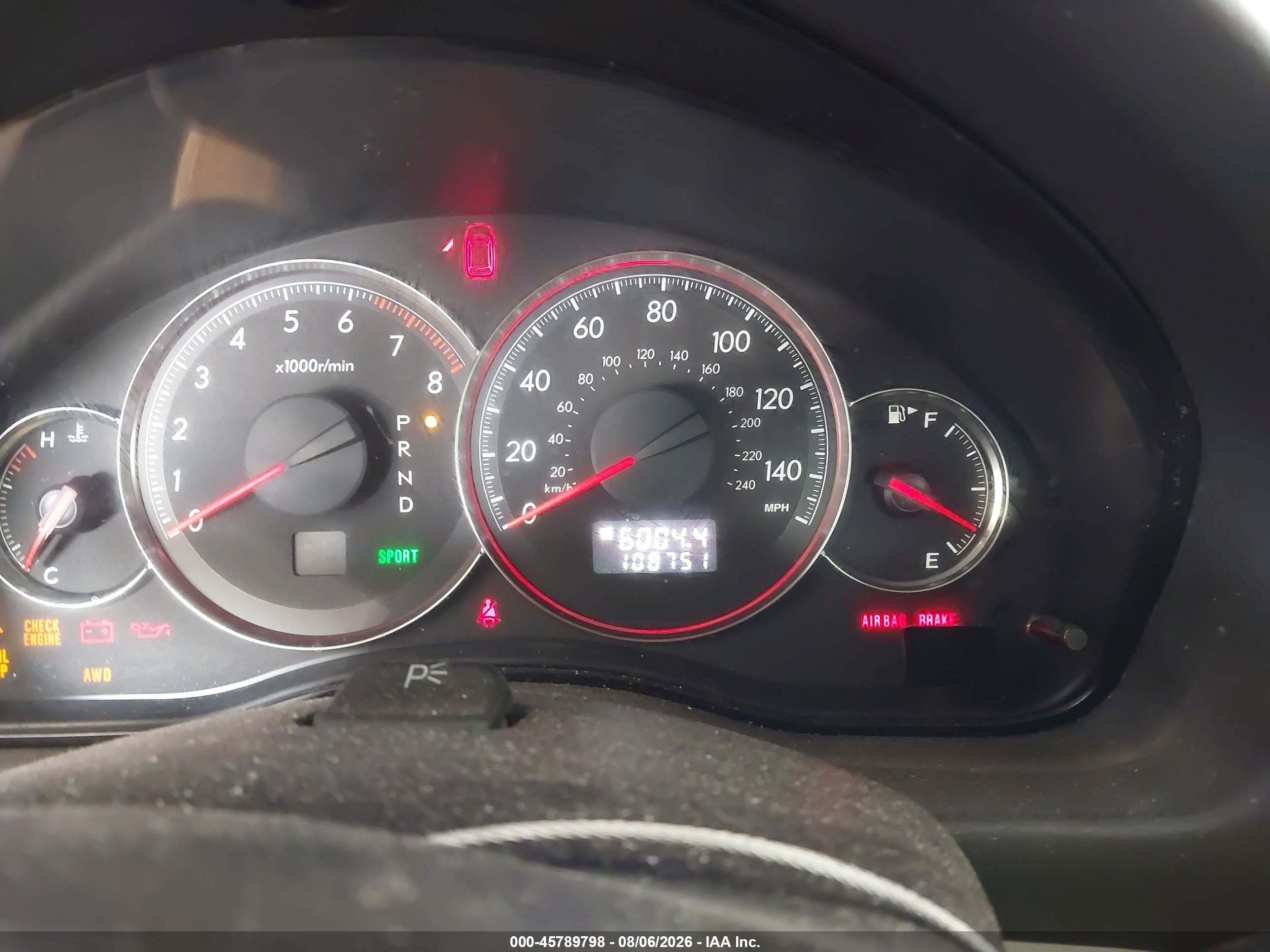 2009 Subaru Outback 2.5i Золотой vin: 4S4BP61C197347630
