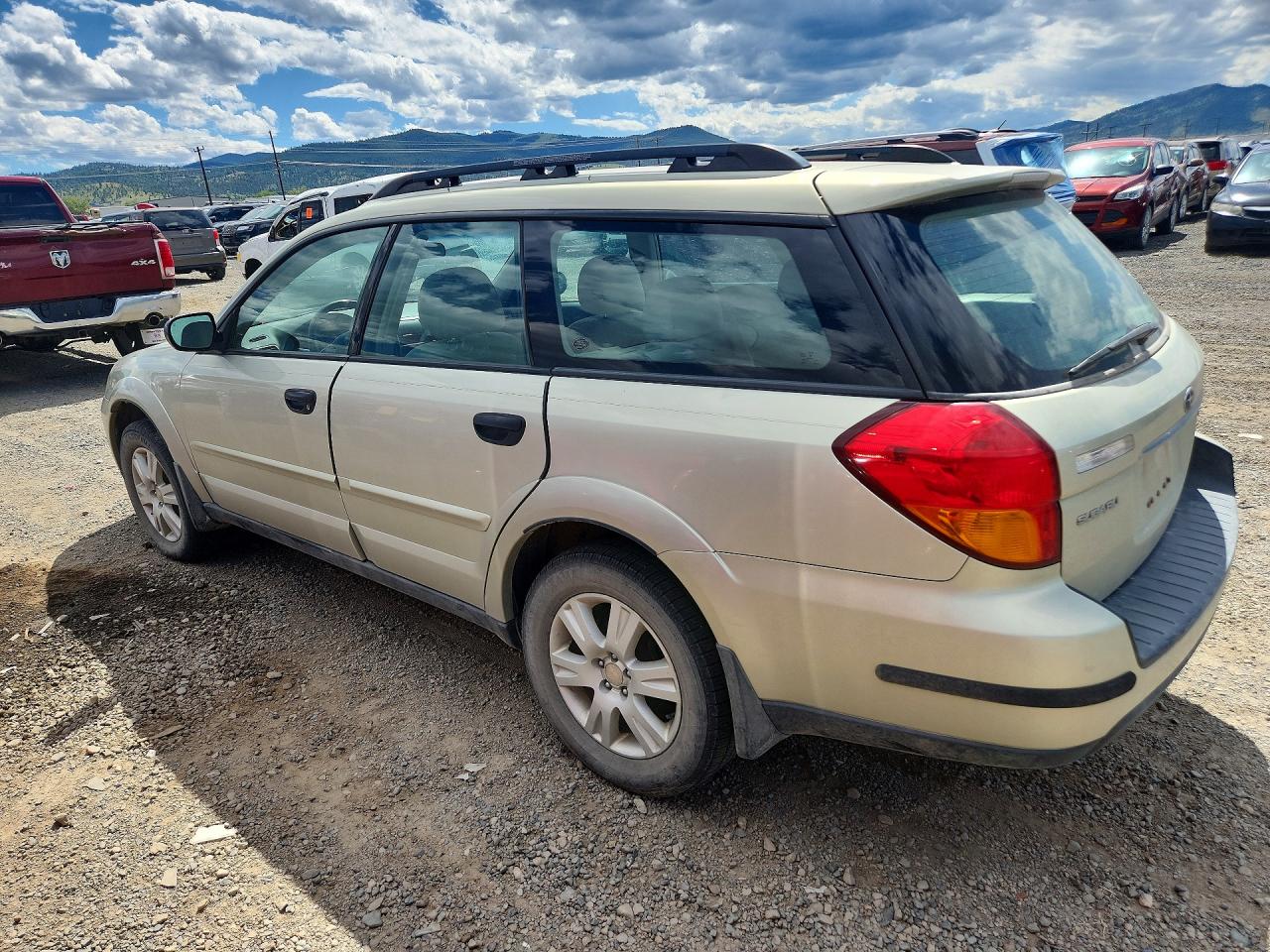 2005 Subaru Legacy Outback 2.5i Beige vin: 4S4BP61C256305208