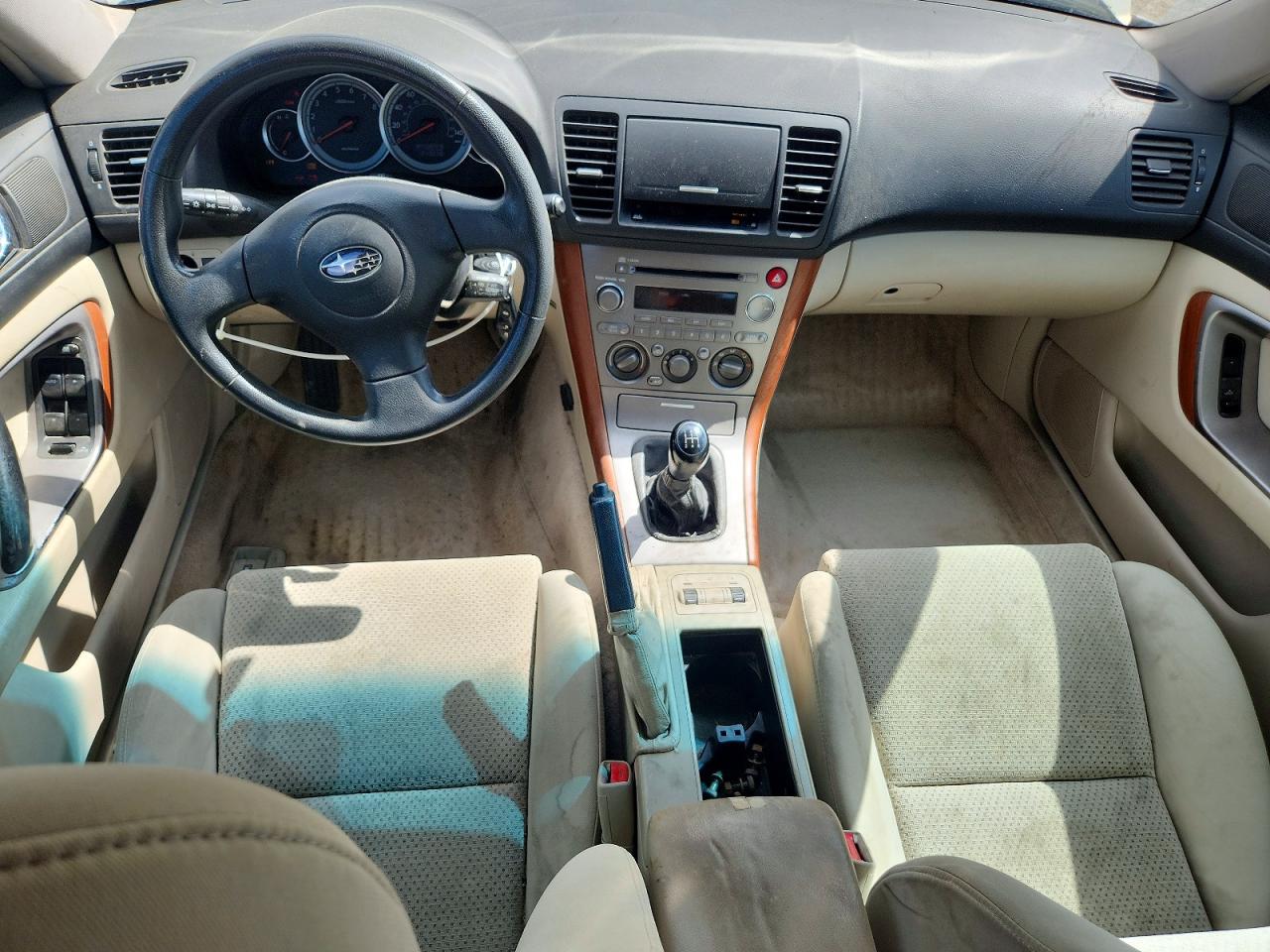 2005 Subaru Legacy Outback 2.5i Beige vin: 4S4BP61C256305208