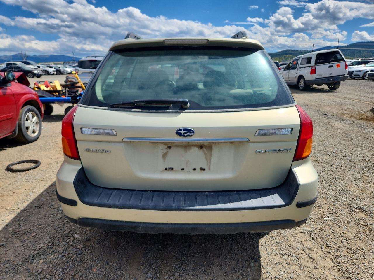 2005 Subaru Legacy Outback 2.5i Beige vin: 4S4BP61C256305208