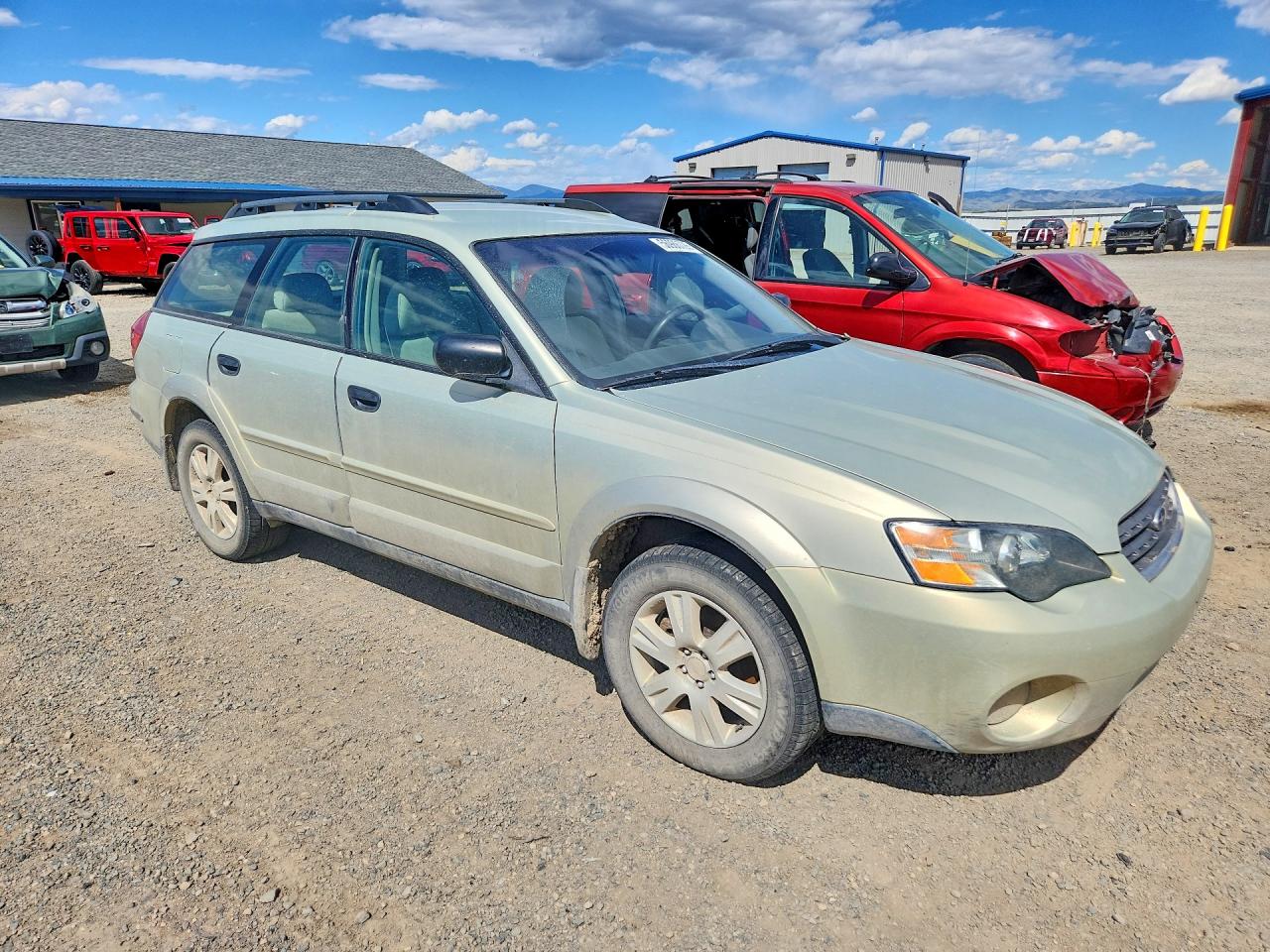 2005 Subaru Legacy Outback 2.5i Beige vin: 4S4BP61C256305208