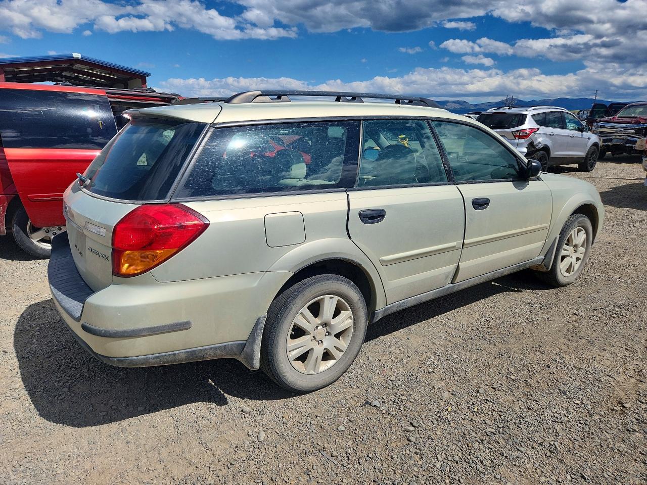 2005 Subaru Legacy Outback 2.5i Beige vin: 4S4BP61C256305208