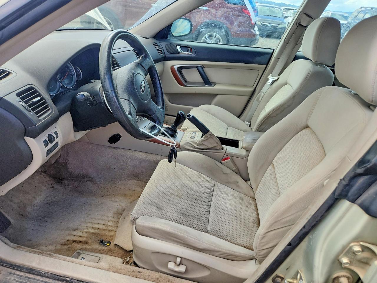2005 Subaru Legacy Outback 2.5i Beige vin: 4S4BP61C256305208