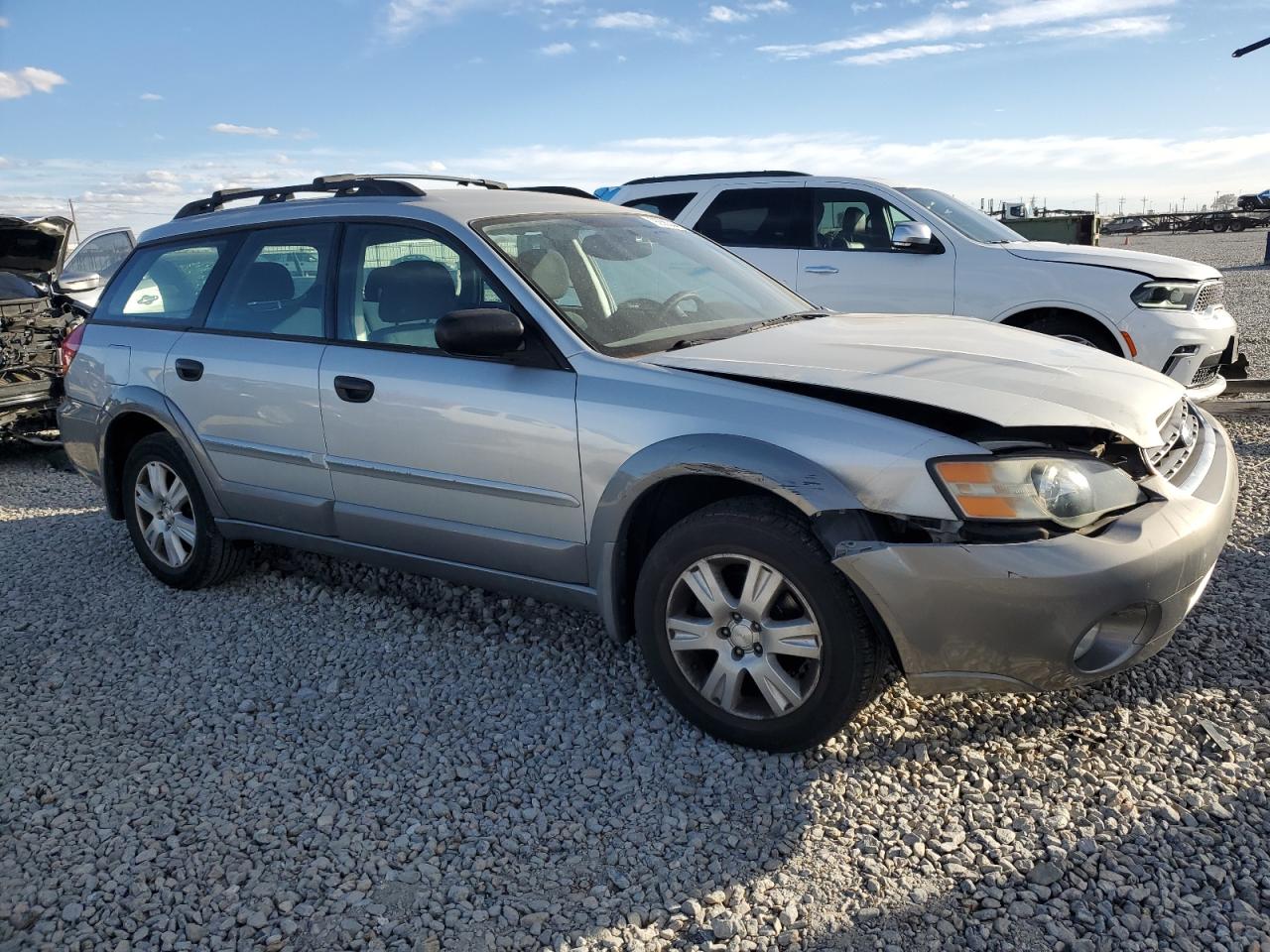 2005 Subaru Legacy Outback 2.5i Silver vin: 4S4BP61C257331432