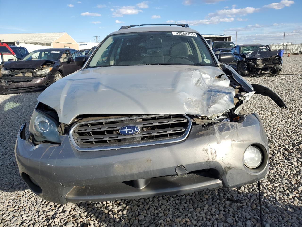 2005 Subaru Legacy Outback 2.5i Silver vin: 4S4BP61C257331432