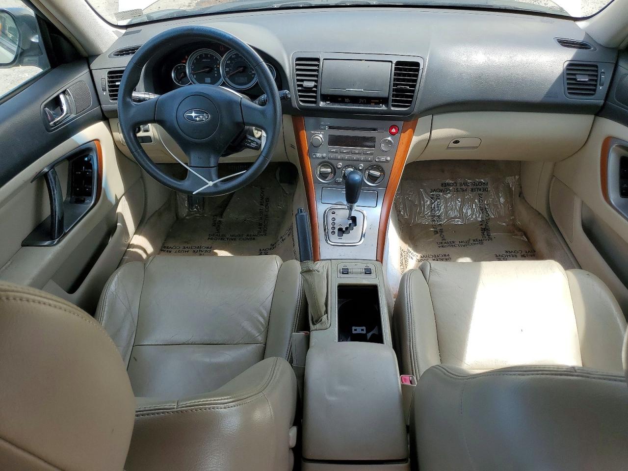 2005 Subaru Legacy Outback 2.5i Золотой vin: 4S4BP61C257332662