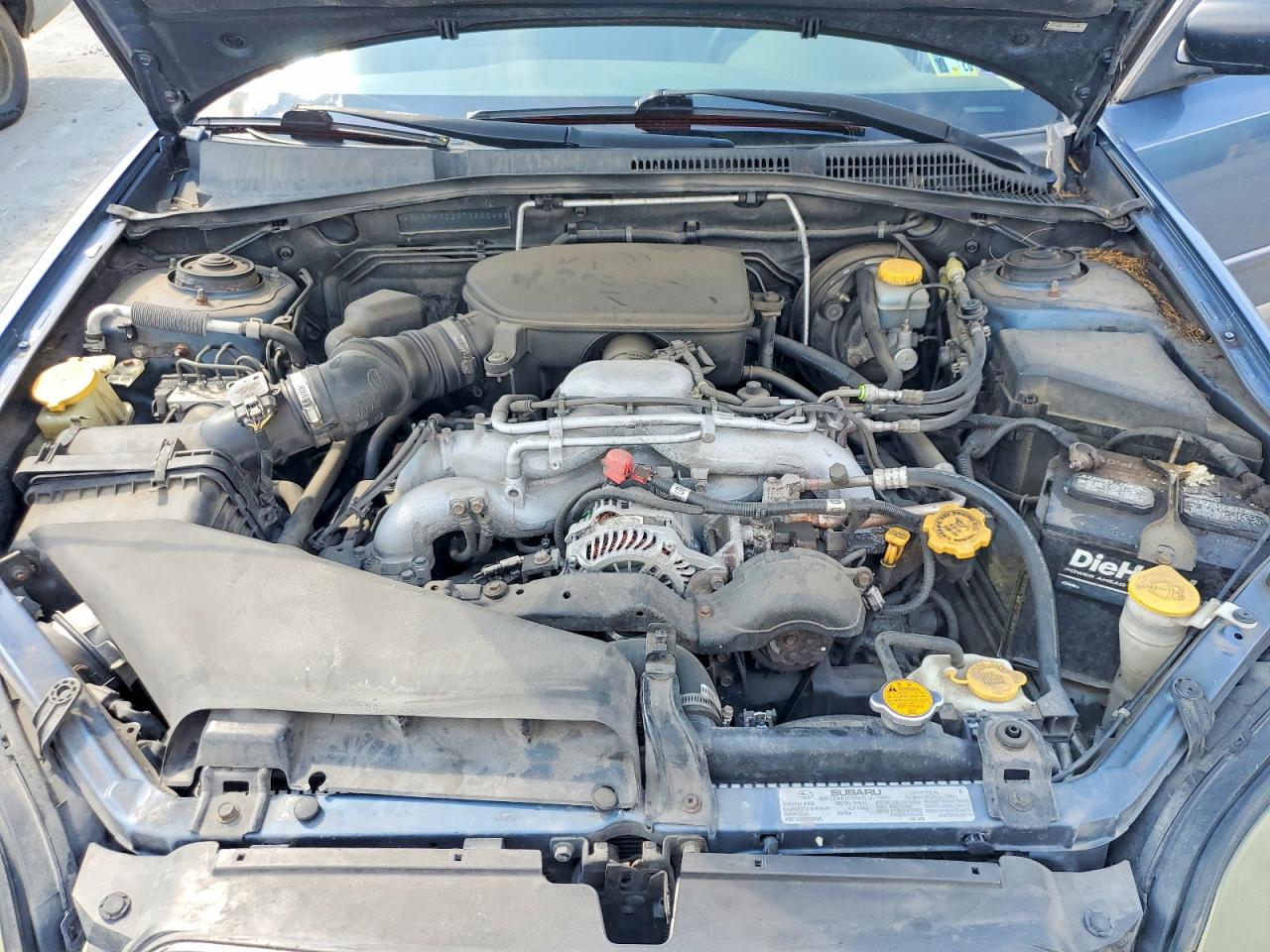2005 Subaru Legacy Outback 2.5i Синий vin: 4S4BP61C257365046