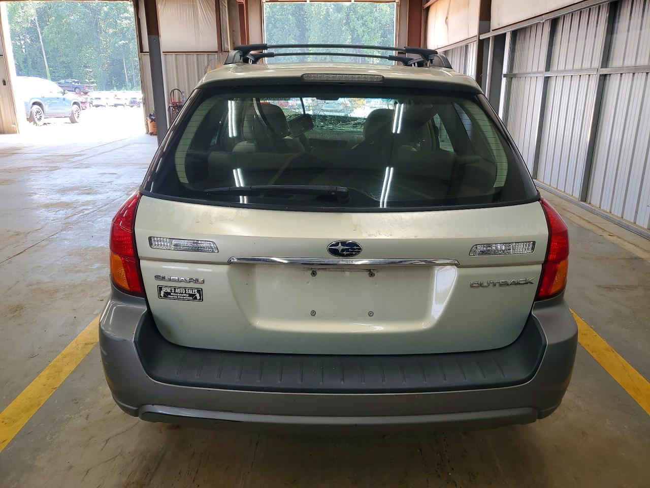 2005 Subaru Legacy Outback 2.5i Бежевый vin: 4S4BP61C257375186