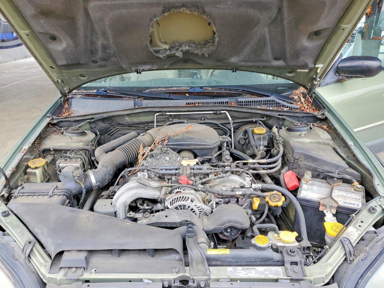 2014 Subaru Legacy Outback 2.5i Green vin: 4S4BP61C257375740