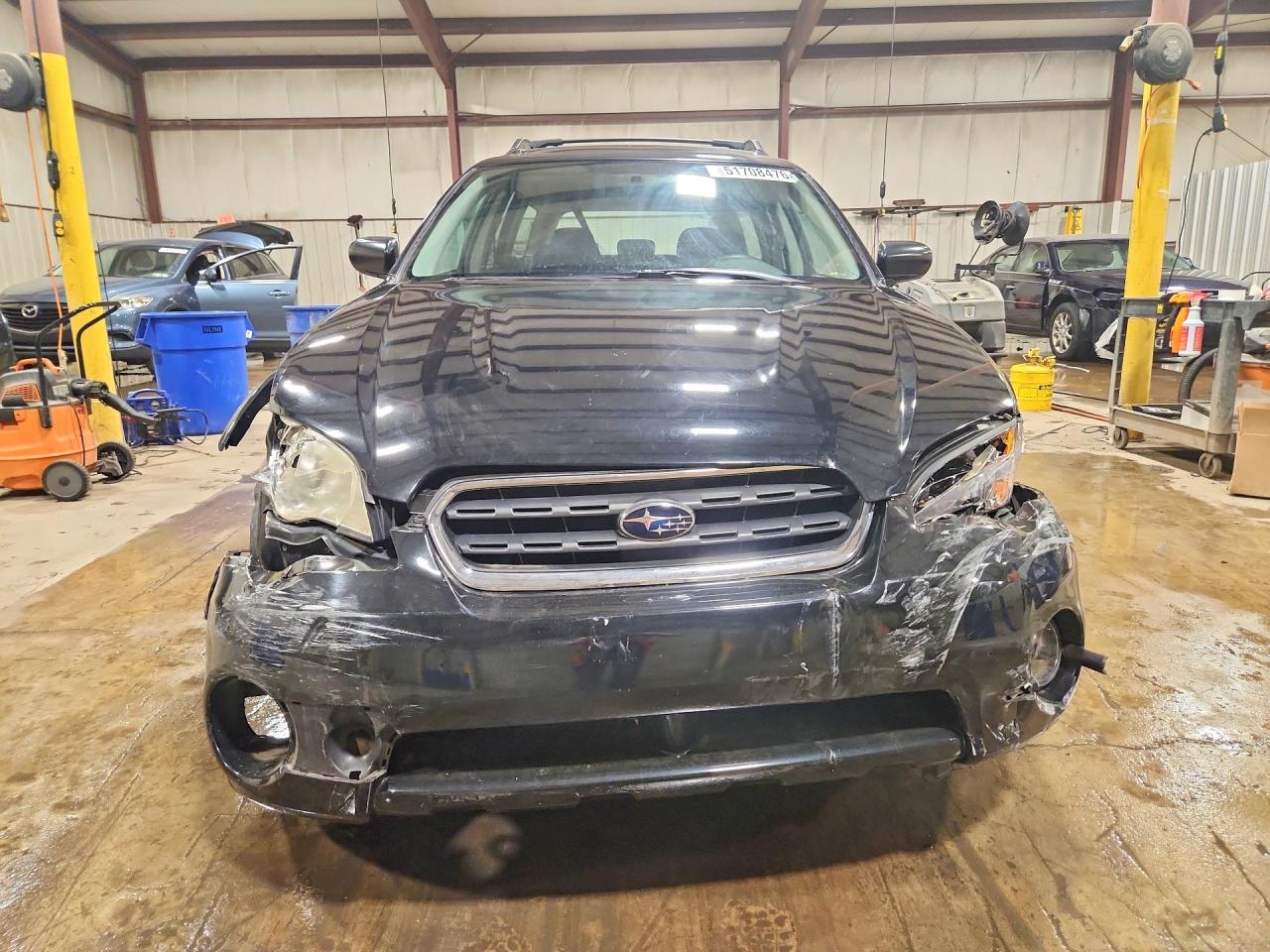 2006 Subaru Legacy Outback 2.5i Black vin: 4S4BP61C267314793