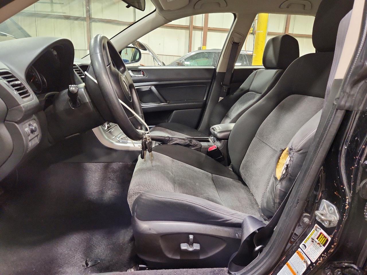 2006 Subaru Legacy Outback 2.5i Black vin: 4S4BP61C267314793