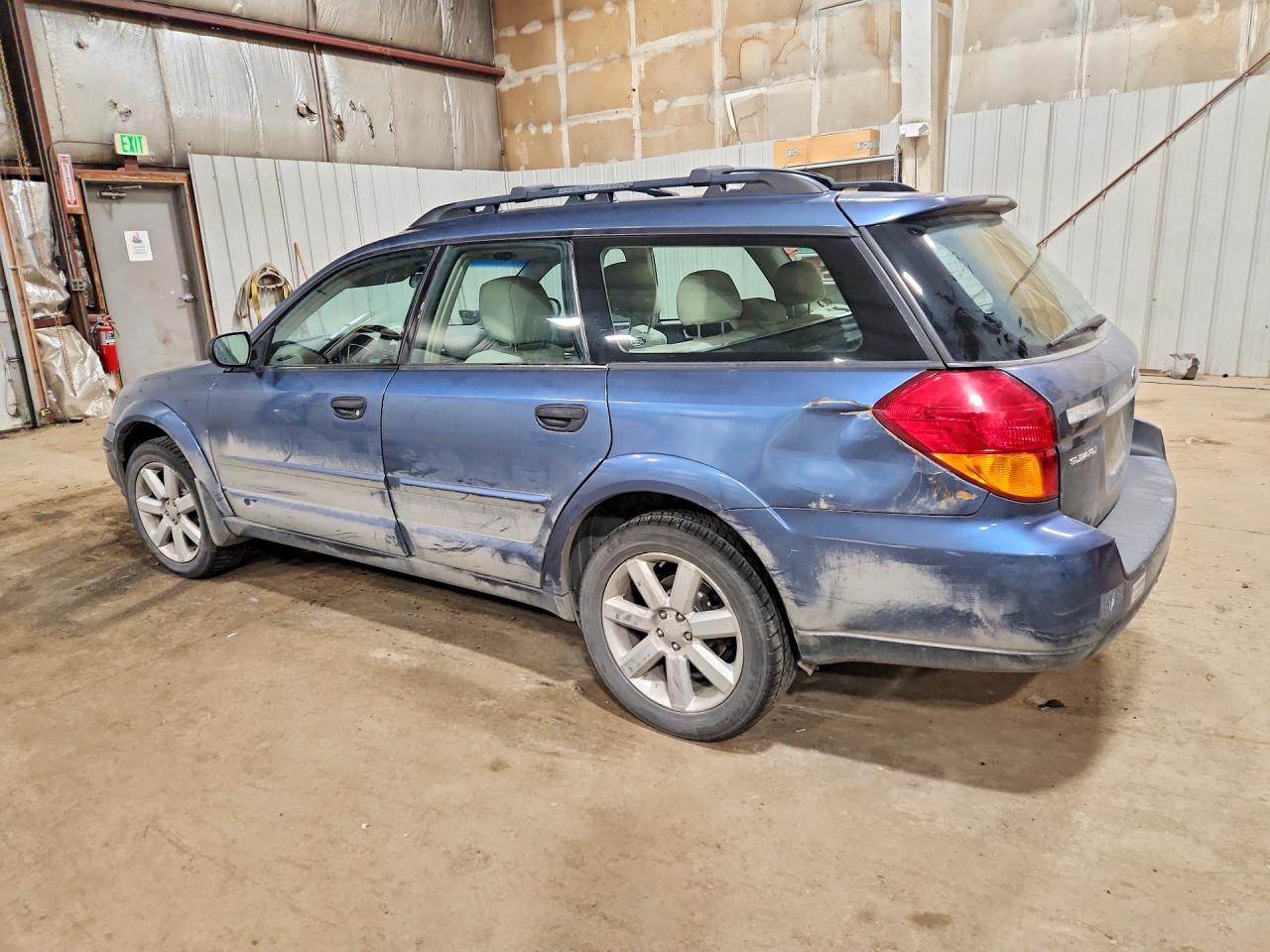 2006 Subaru Legacy Outback 2.5i Blue vin: 4S4BP61C267323025
