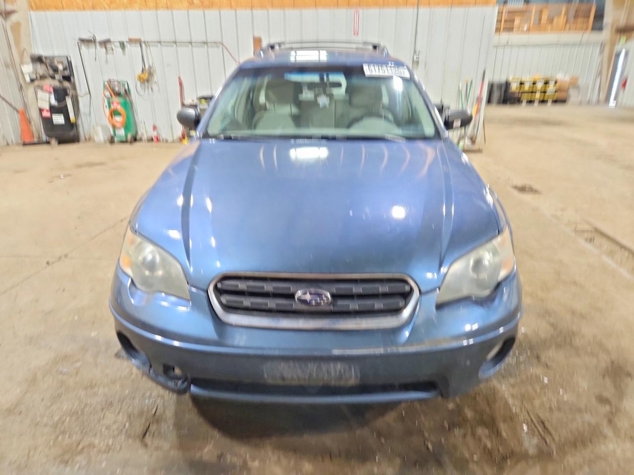2006 Subaru Legacy Outback 2.5i Blue vin: 4S4BP61C267323025