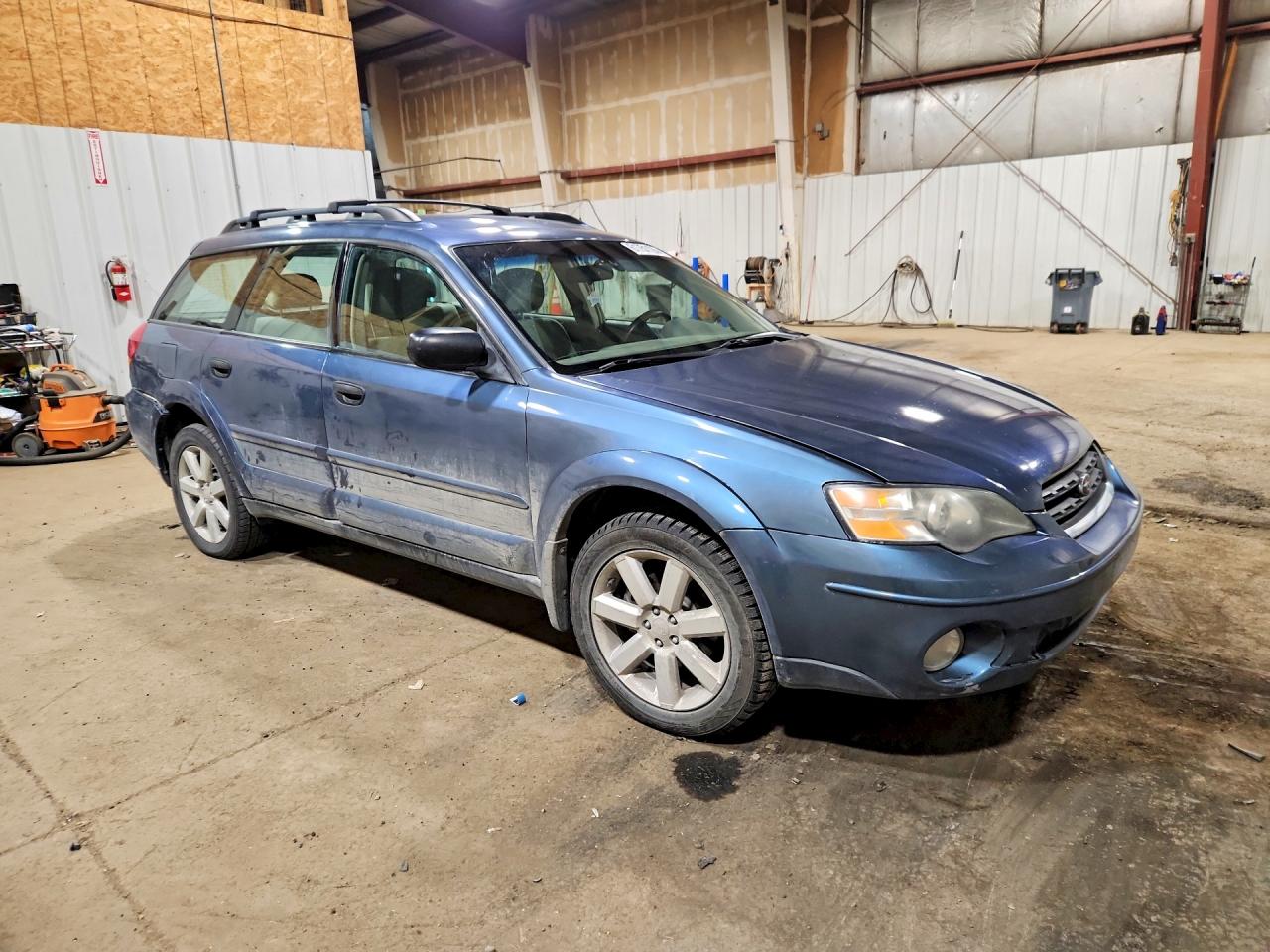 2006 Subaru Legacy Outback 2.5i Blue vin: 4S4BP61C267323025