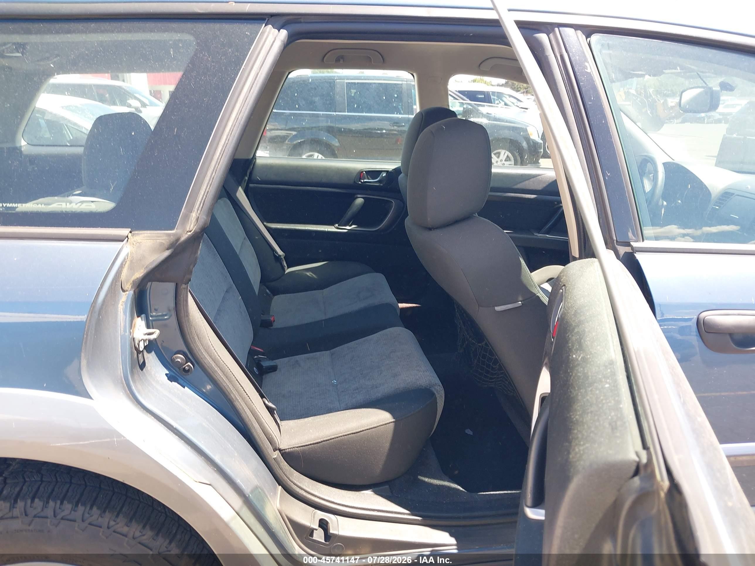 2006 Subaru Outback 2.5i Blue vin: 4S4BP61C267336437