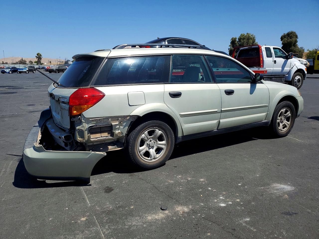 2007 Subaru Outback Outback 2.5i Beige vin: 4S4BP61C276313215
