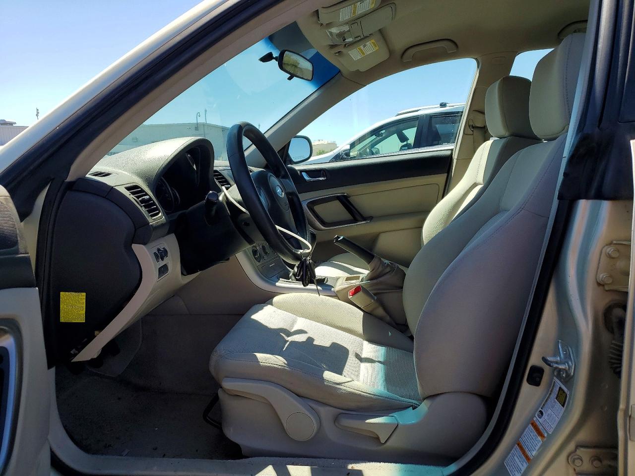 2007 Subaru Outback Outback 2.5i Beige vin: 4S4BP61C276313215