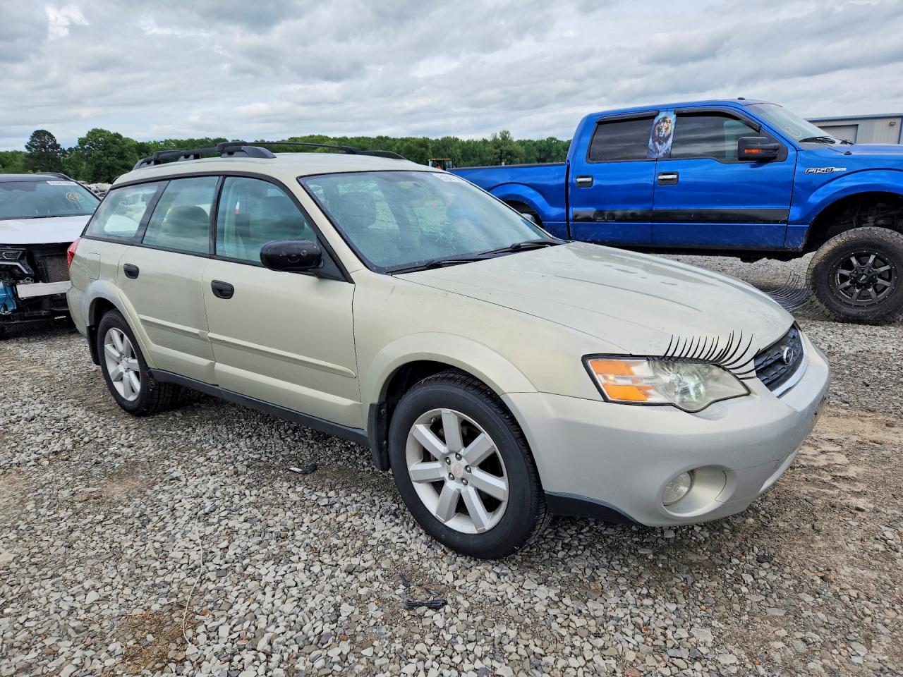 2007 Subaru Outback Outback 2.5i Кремовый vin: 4S4BP61C277344846