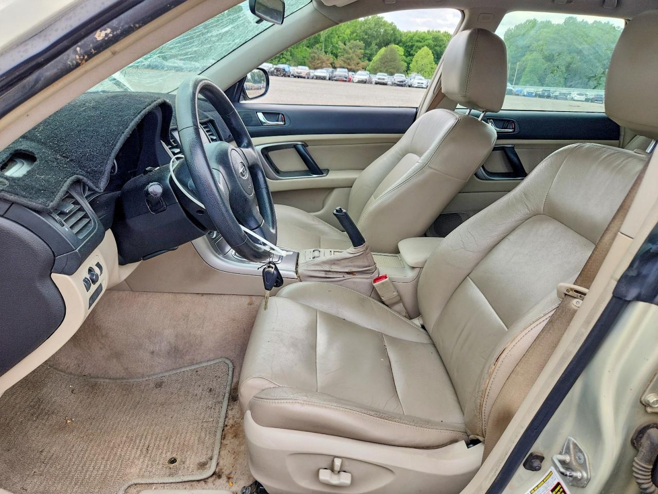 2007 Subaru Outback Outback 2.5i Кремовый vin: 4S4BP61C277344846