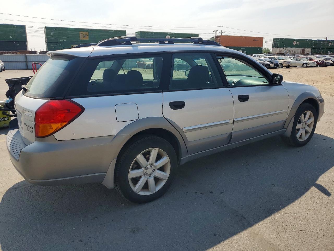 2007 Subaru Outback Outback 2.5i Silver vin: 4S4BP61C277345284