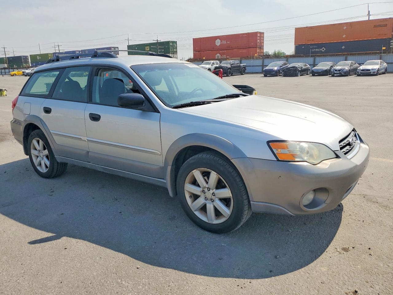 2007 Subaru Outback Outback 2.5i Silver vin: 4S4BP61C277345284