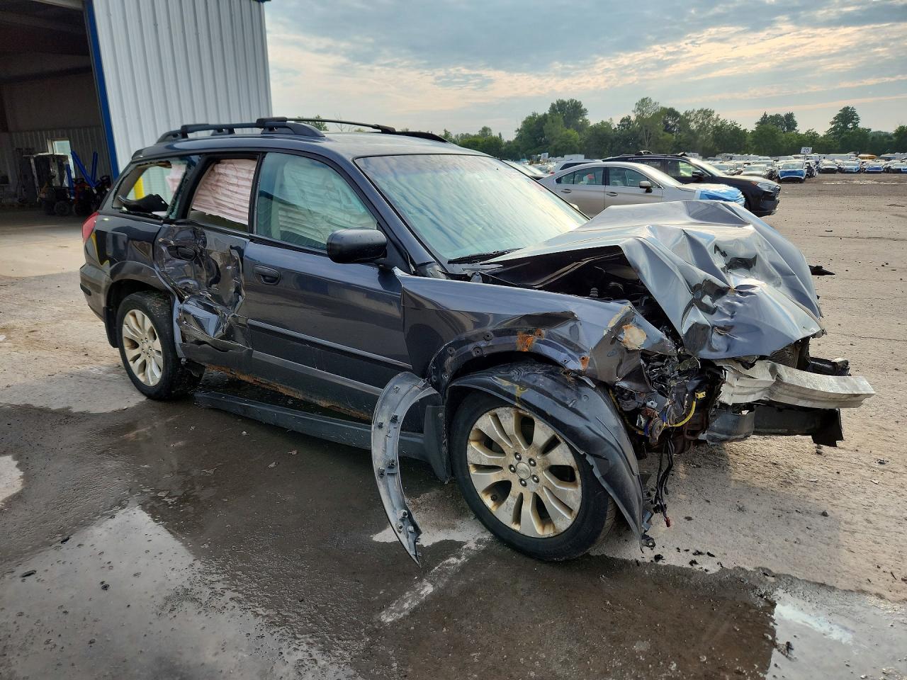 2008 Subaru Outback 2.5i Charcoal vin: 4S4BP61C287317339