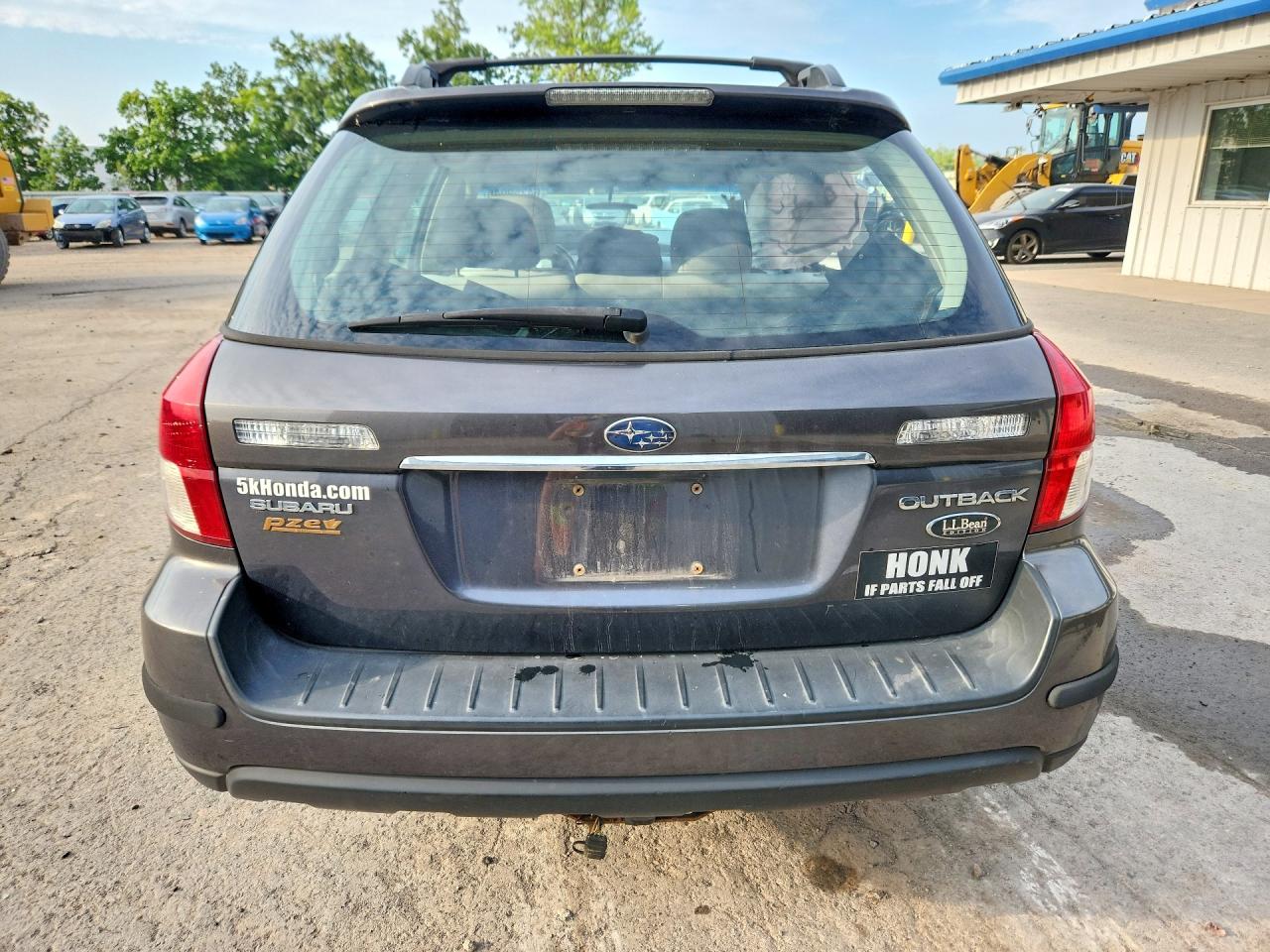 2008 Subaru Outback 2.5i Charcoal vin: 4S4BP61C287317339