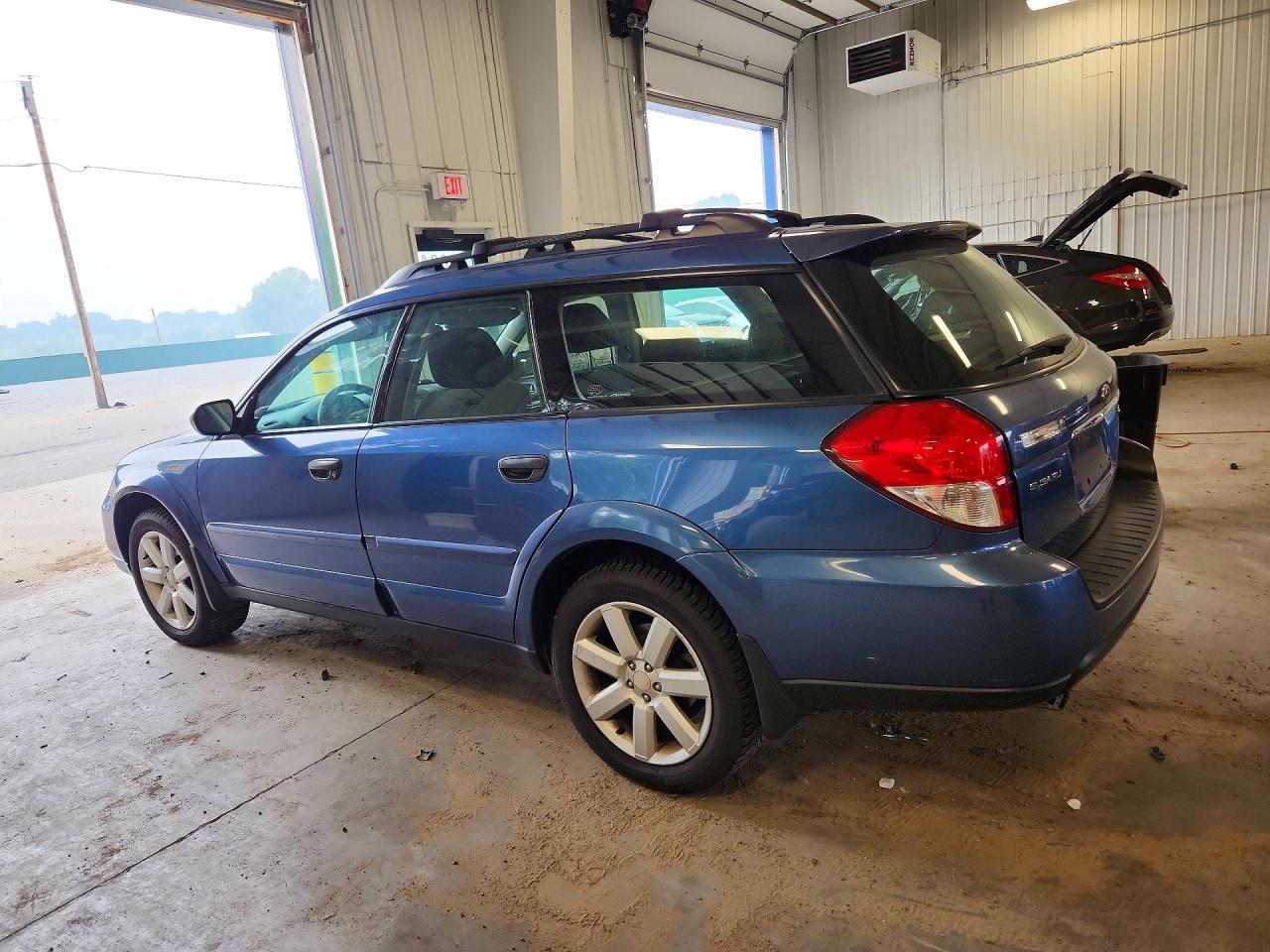 2008 Subaru Outback 2.5i Blue vin: 4S4BP61C287332925