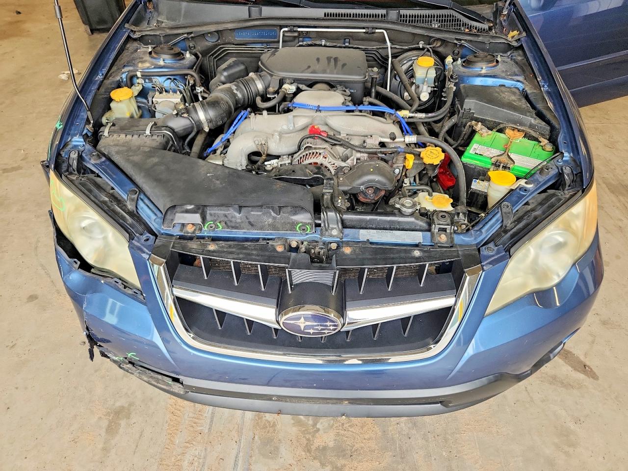 2008 Subaru Outback 2.5i Blue vin: 4S4BP61C287332925