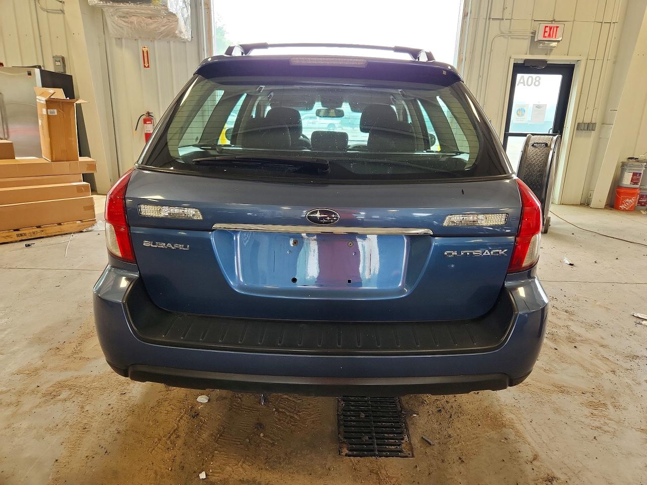 2008 Subaru Outback 2.5i Blue vin: 4S4BP61C287332925