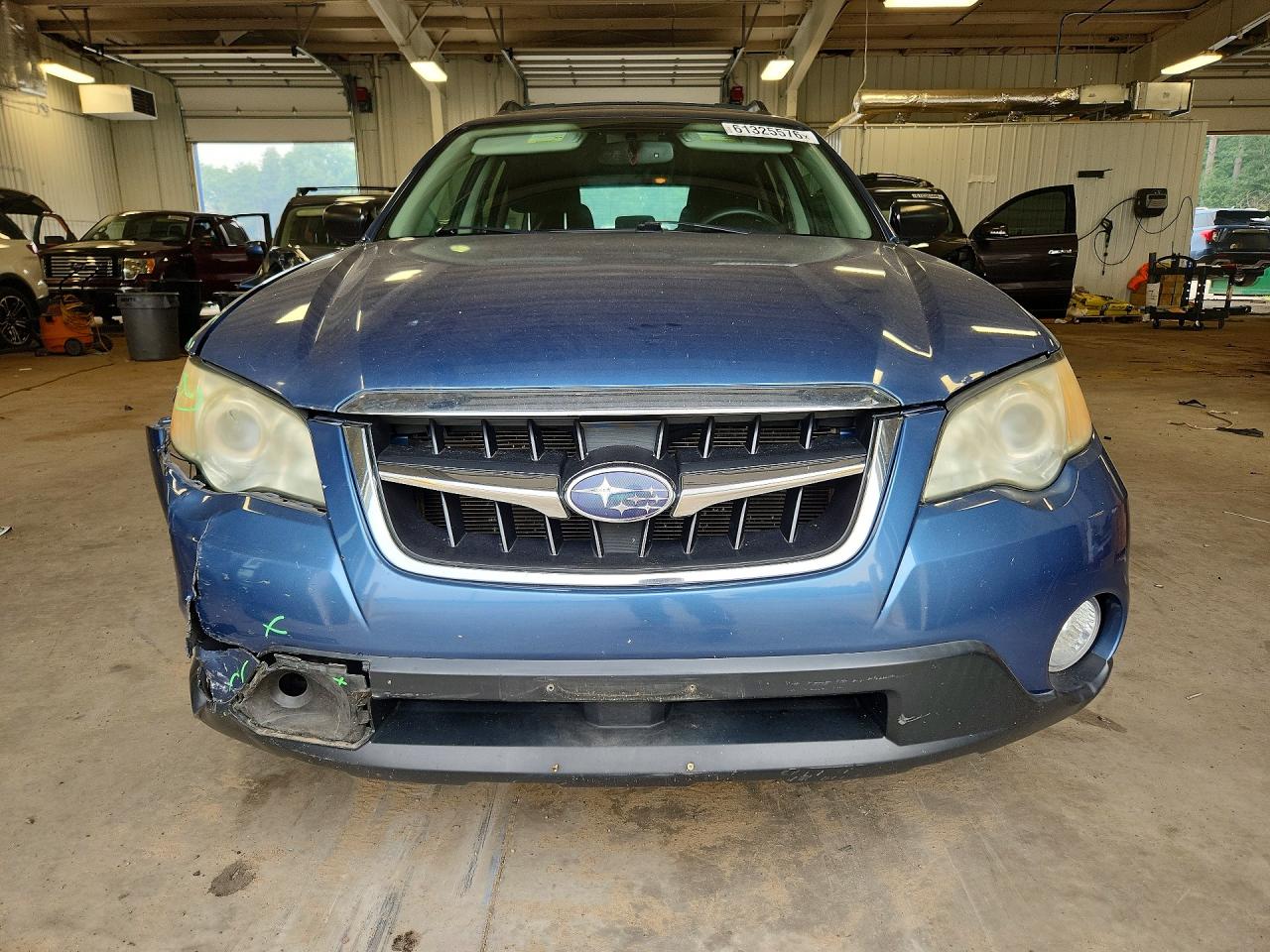 2008 Subaru Outback 2.5i Blue vin: 4S4BP61C287332925