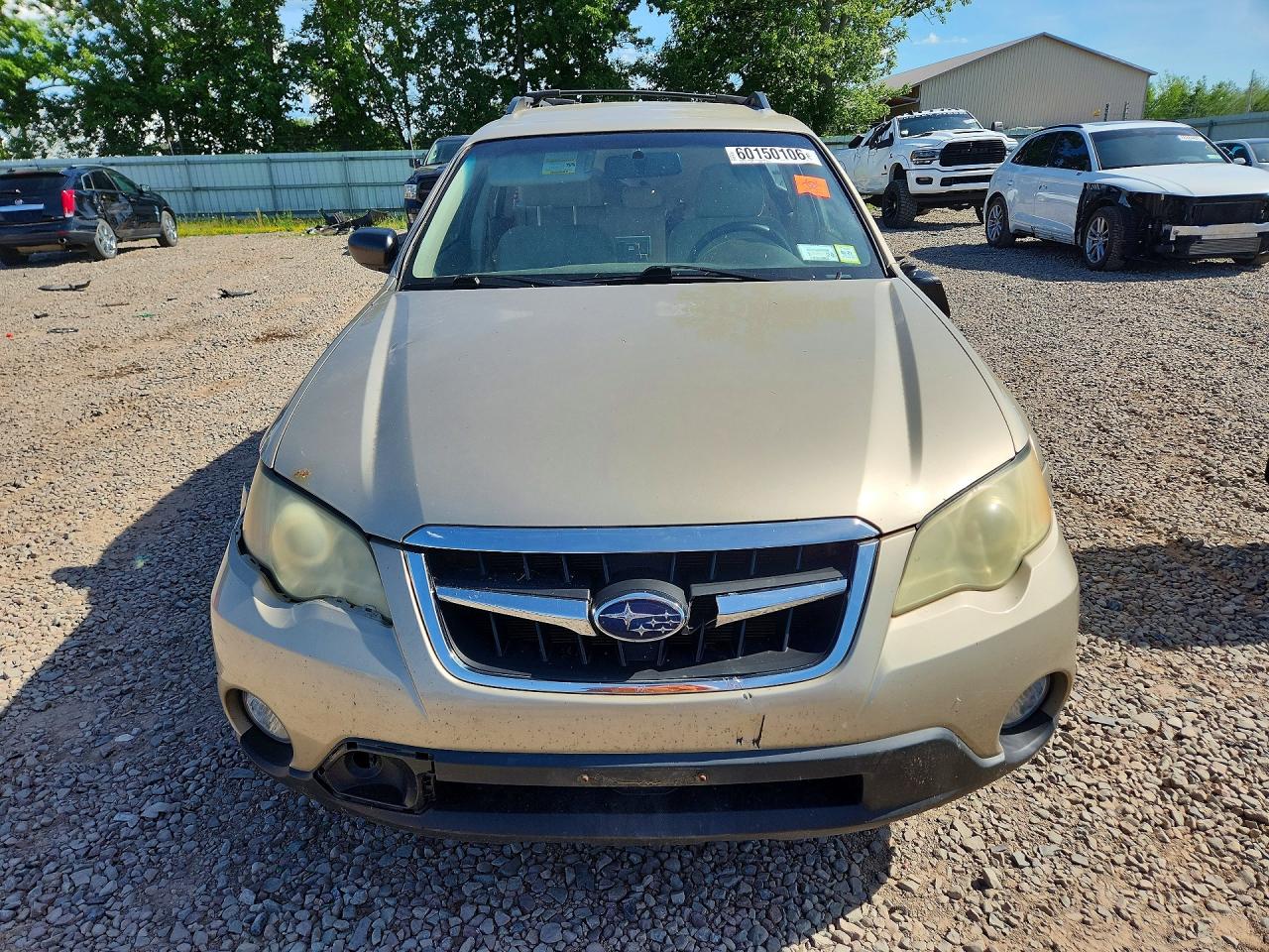 2008 Subaru Outback 2.5i Tan vin: 4S4BP61C287342516