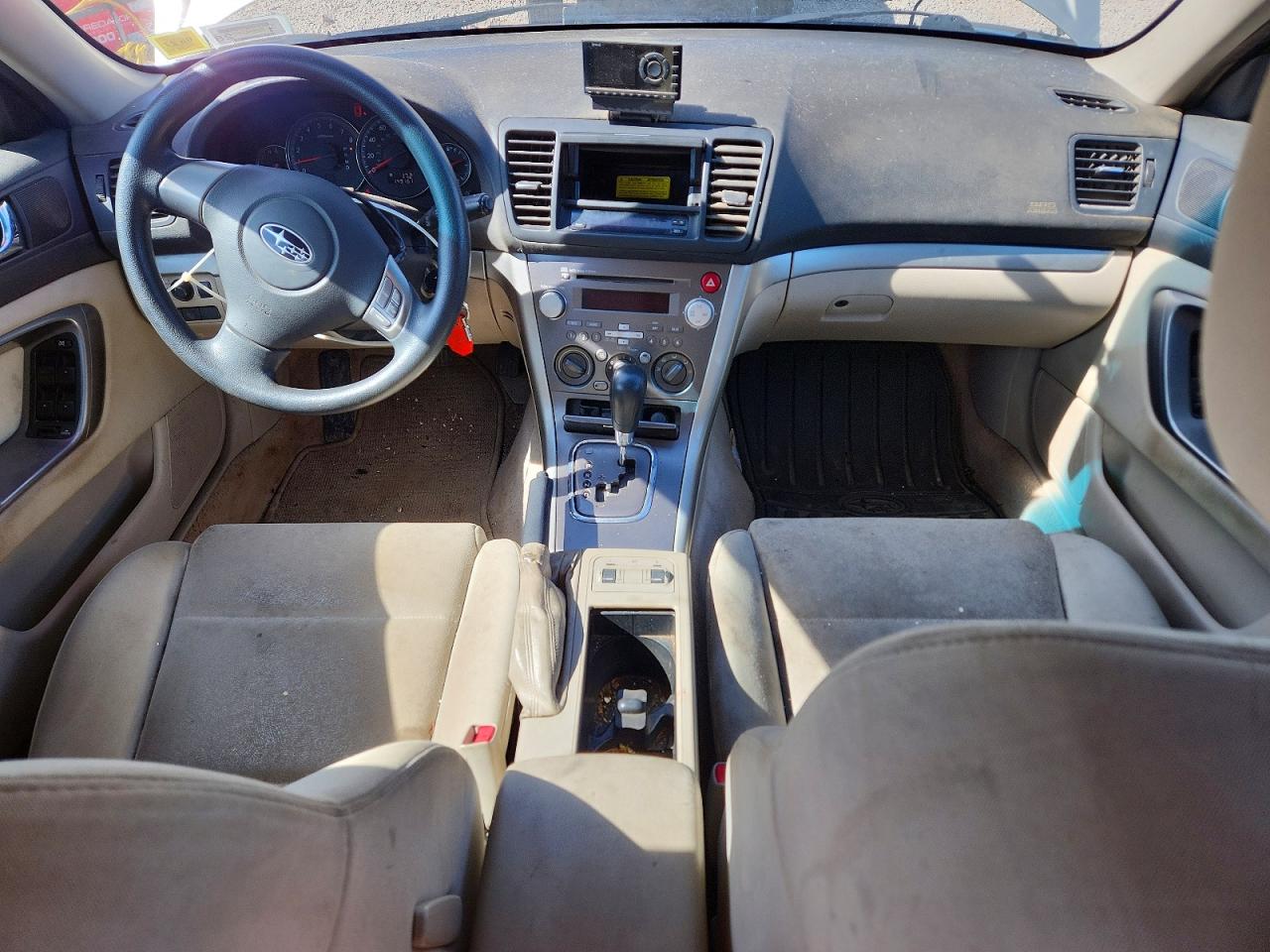 2008 Subaru Outback 2.5i Tan vin: 4S4BP61C287342516