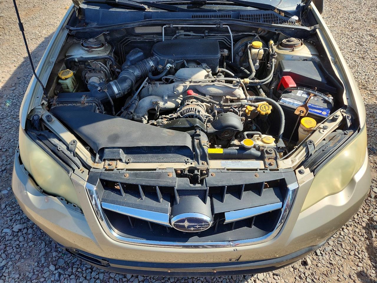 2008 Subaru Outback 2.5i Tan vin: 4S4BP61C287342516
