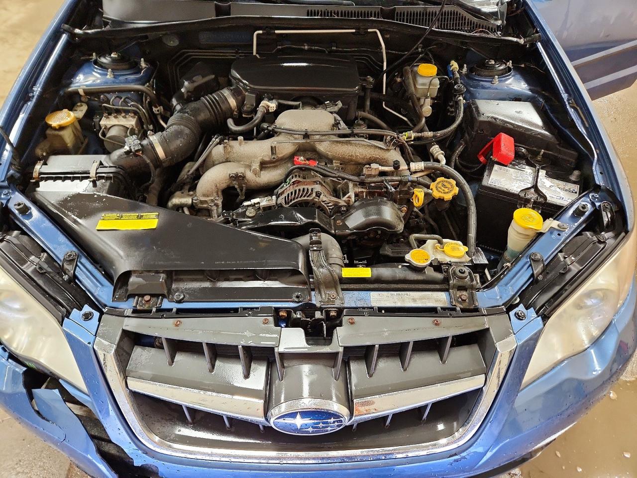2008 Subaru Outback 2.5i Blue vin: 4S4BP61C287343486