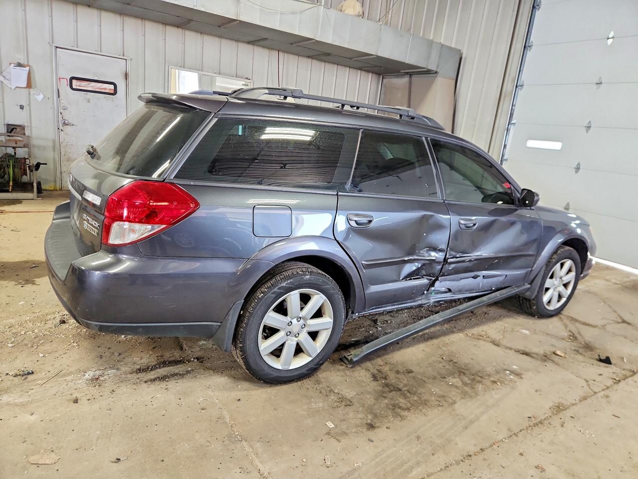 2009 Subaru Outback 2.5i Blue vin: 4S4BP61C297342775