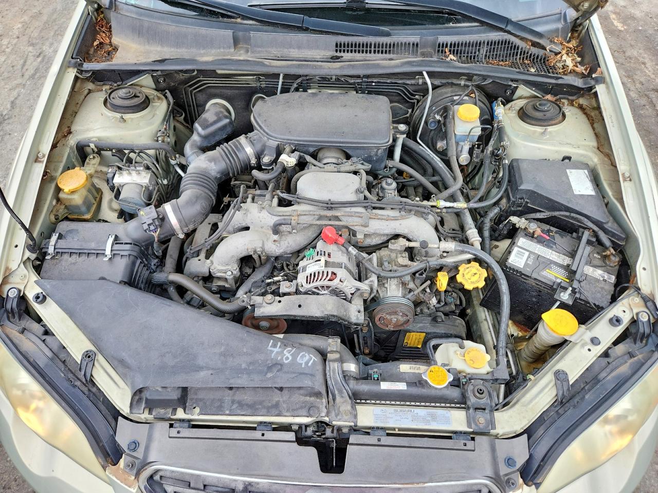 2006 Subaru Legacy Outback 2.5i Beige vin: 4S4BP61C367339685