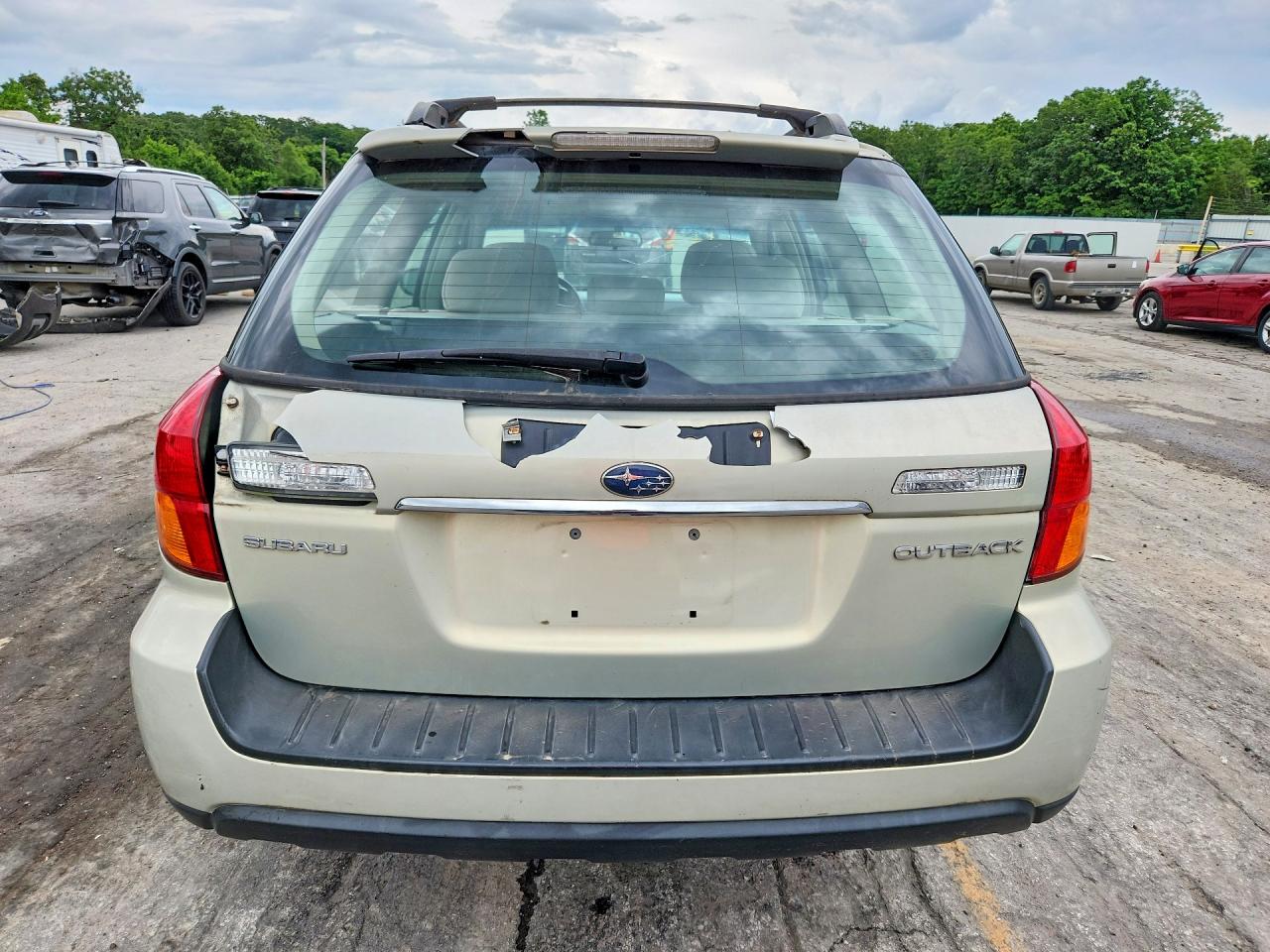 2006 Subaru Legacy Outback 2.5i Beige vin: 4S4BP61C367339685