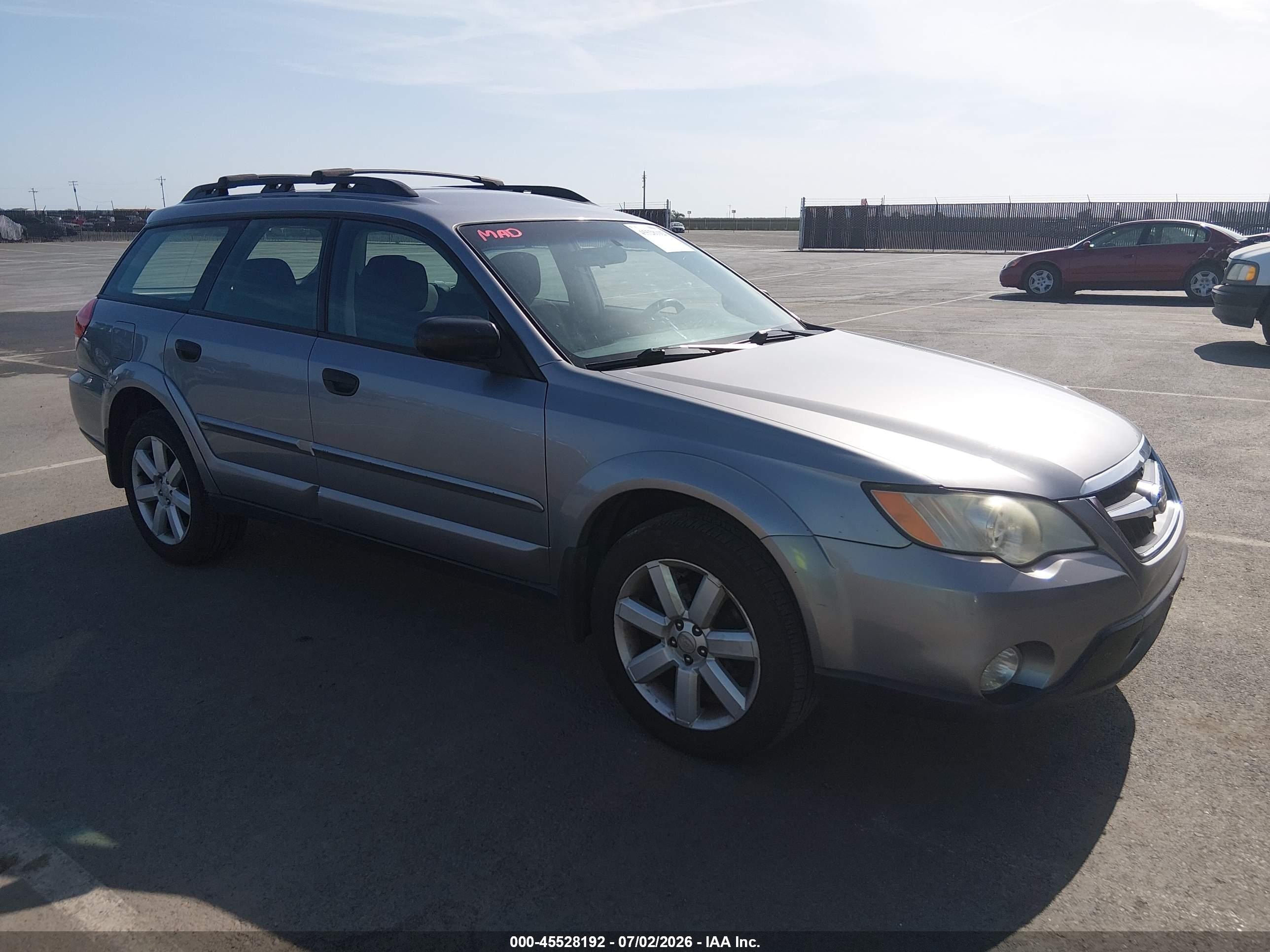 2008 Subaru Outback (natl) I/ll Bean W/nav/ll Bean W/nav/vdc Silver vin: 4S4BP61C387326339