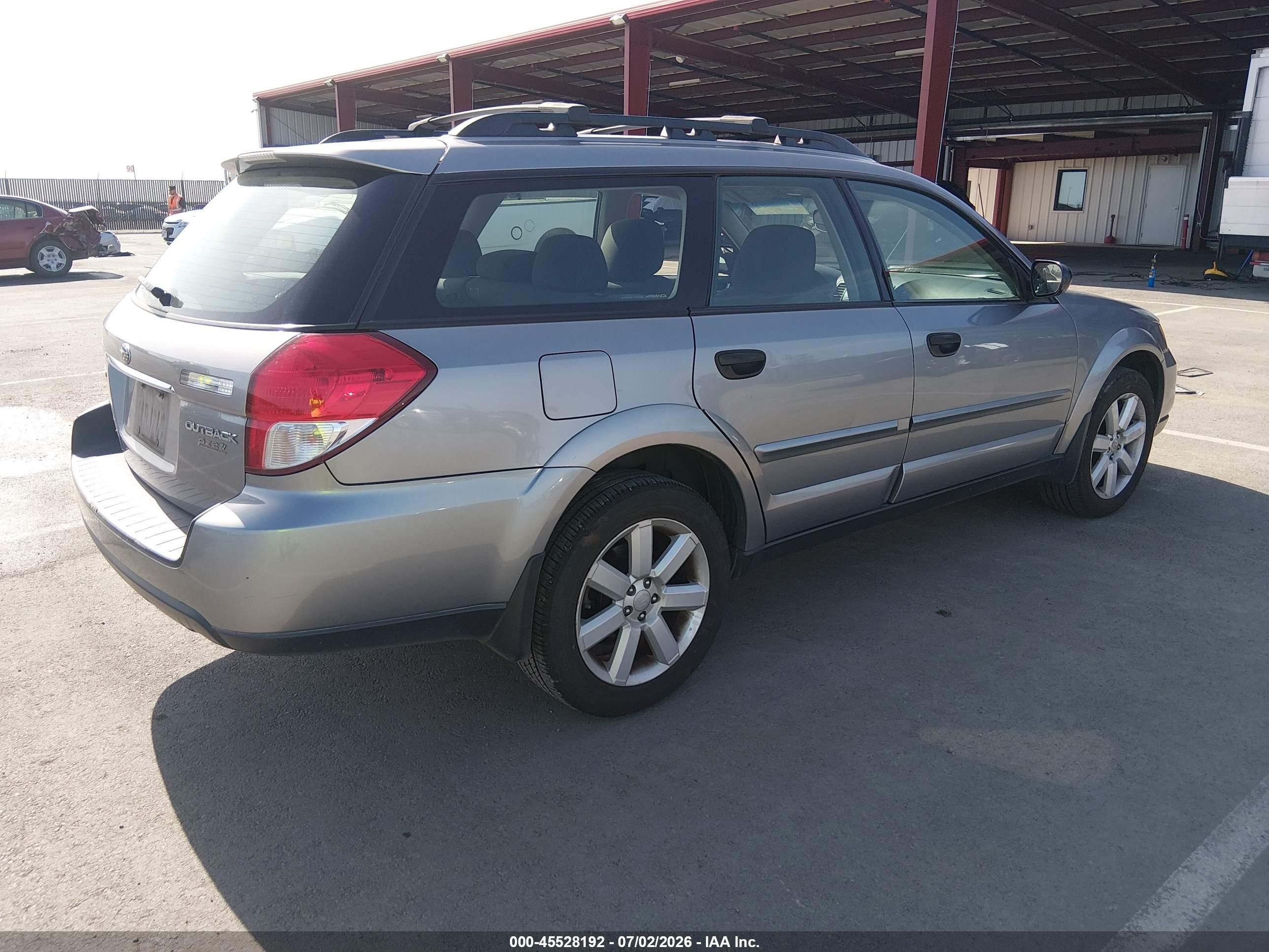 2008 Subaru Outback (natl) I/ll Bean W/nav/ll Bean W/nav/vdc Silver vin: 4S4BP61C387326339