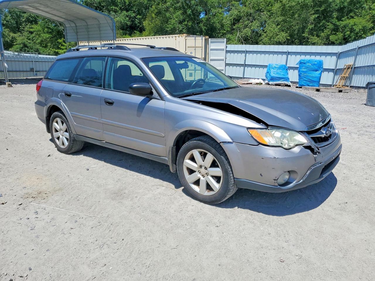 2008 Subaru Outback 2.5i Silver vin: 4S4BP61C387330357
