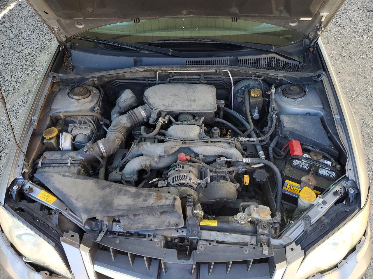 2008 Subaru Outback 2.5i Silver vin: 4S4BP61C387330357