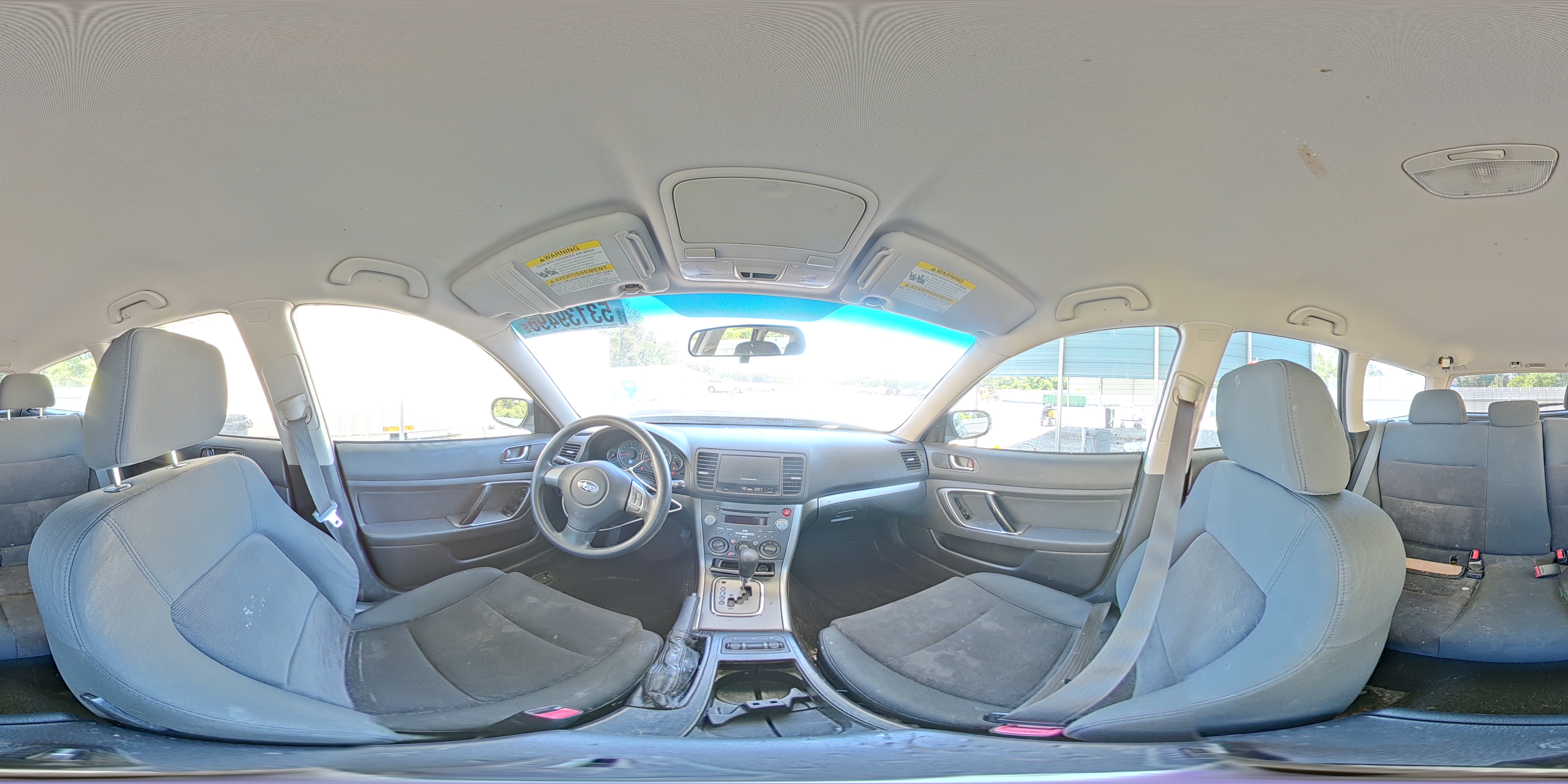 2008 Subaru Outback 2.5i Silver vin: 4S4BP61C387330357