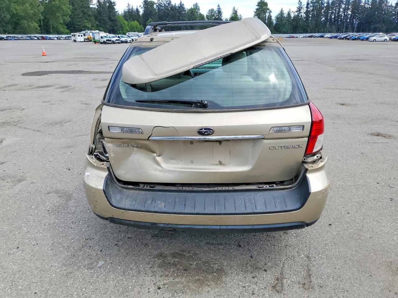 2008 Subaru Outback 2.5i Желто-коричневый vin: 4S4BP61C387341231