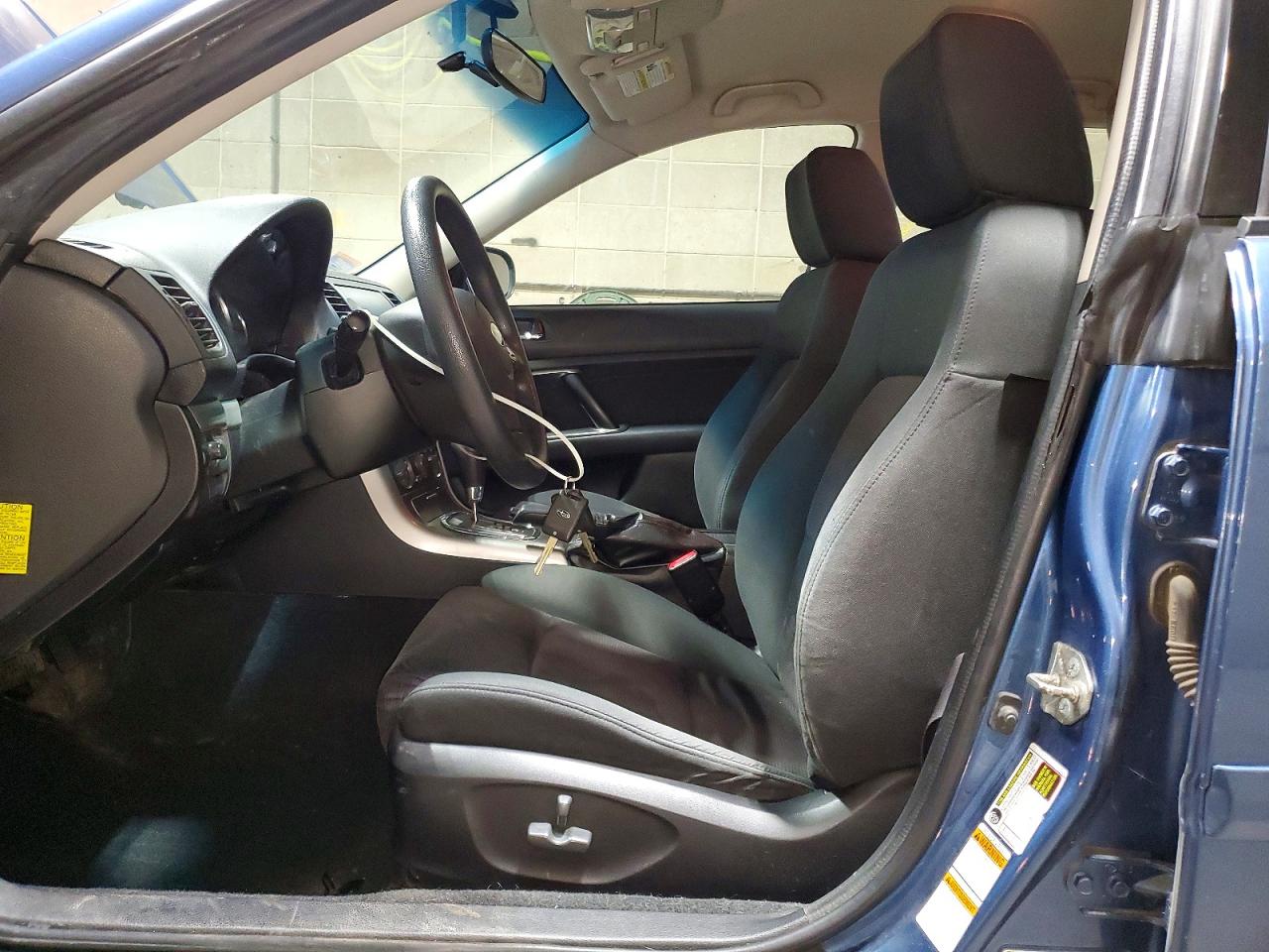 2008 Subaru Outback 2.5i Blue vin: 4S4BP61C387361091